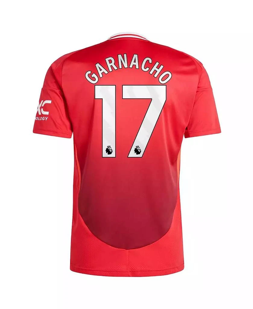 Adidas Men's Alejandro Garnacho Red Manchester United 2024/25 Home Replica Player Jersey 3