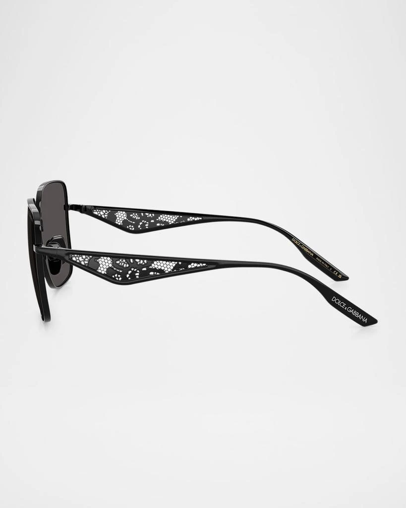 Dolce & Gabbana DG2310 Square Metal Sunglasses 2