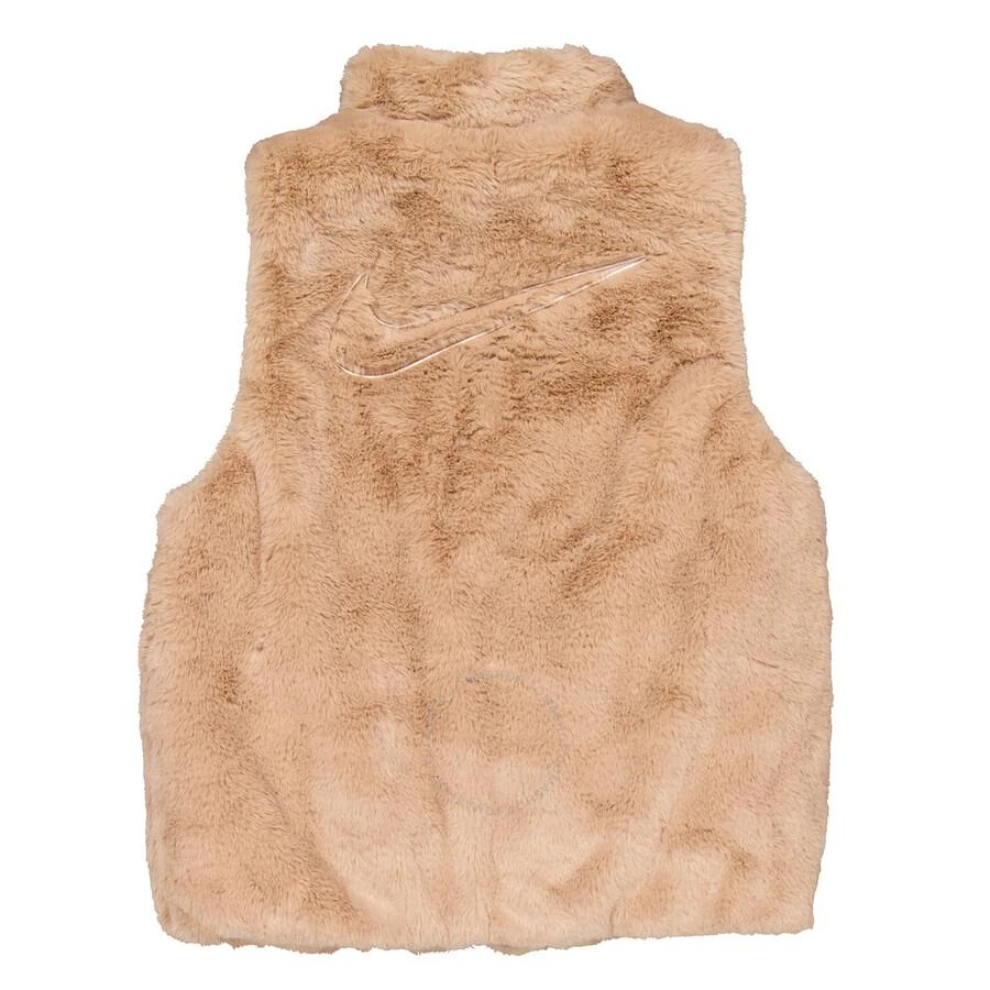 NIKE Kids Fuzzy Faux Fur Vest 2