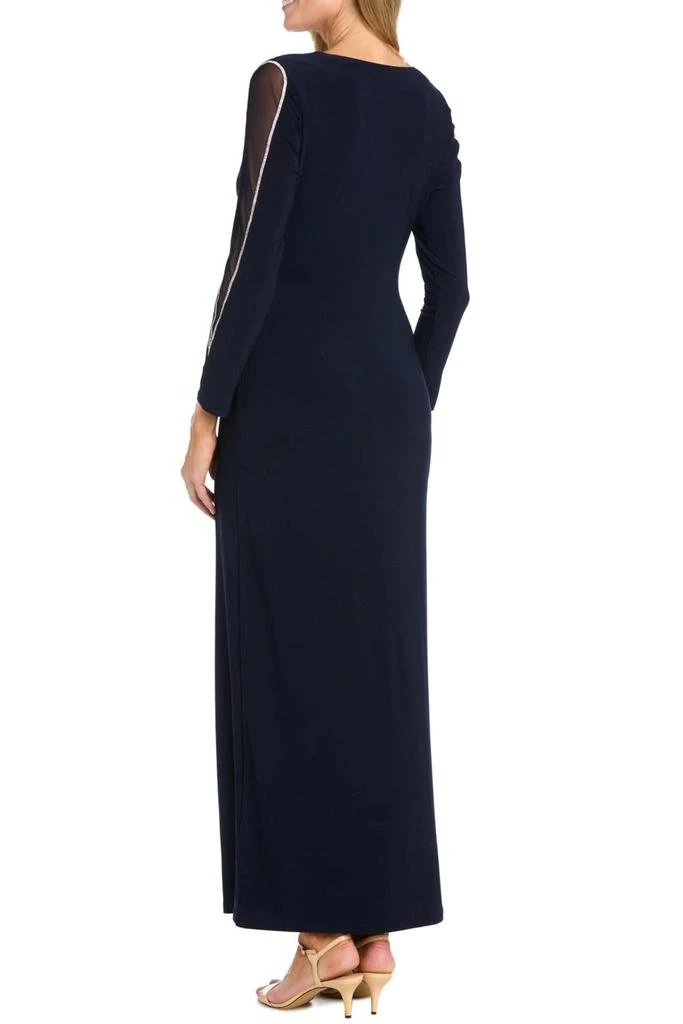 R&M Richards - Long Faux Wrap Style Evening Dress  On Sale Now with Up to  48% Off | Discover Exclusive Deals & Savings at BeyondStyle  Authentic R&M  Richards women >