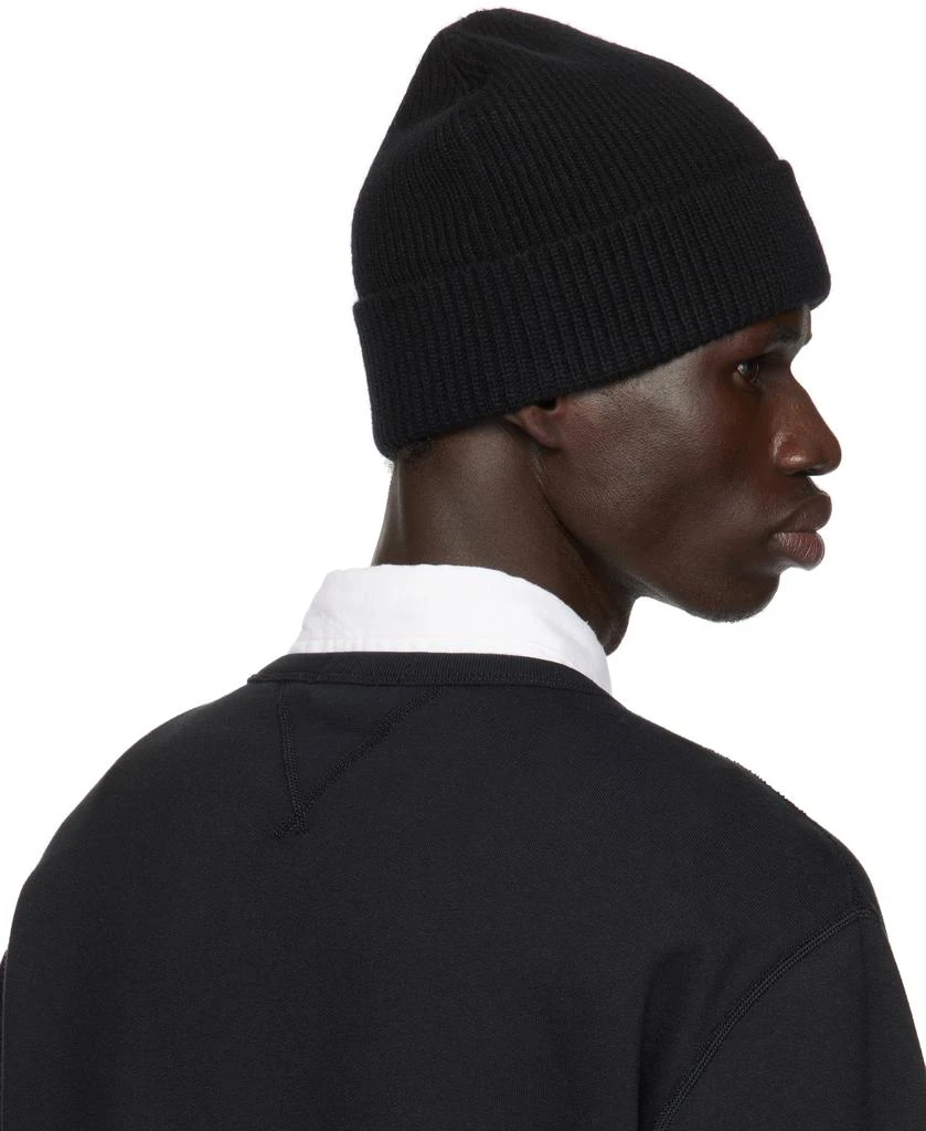 Ralph Lauren Black Signature Cuff Beanie 3