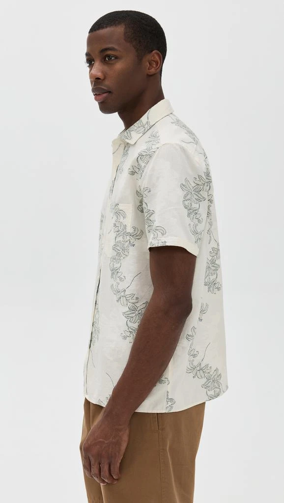 Billy Reid Watercolor Jacquard Treme Shirt 3
