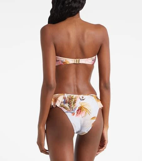 Zimmermann Ascension floral ruffled bikini 3