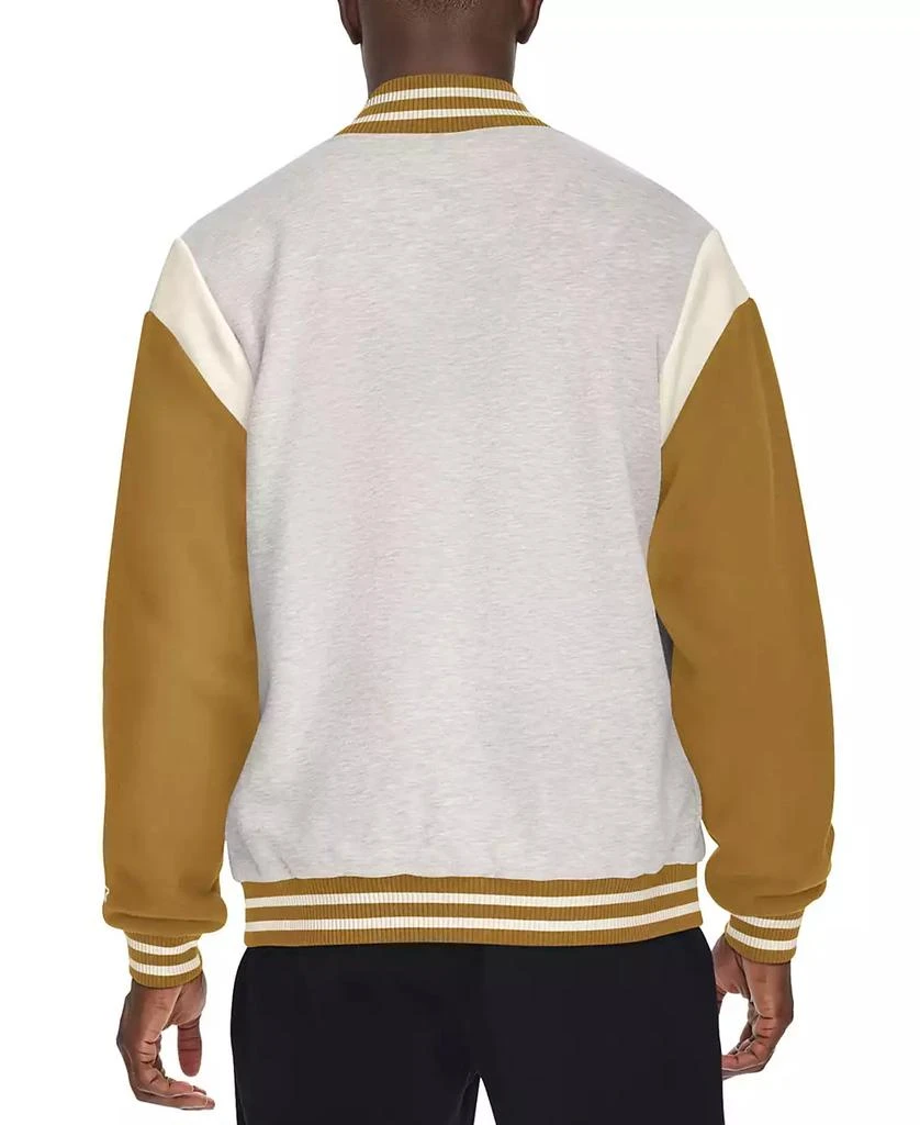 Starter Men's Heavyweight Fleece Varsity Jacket 2