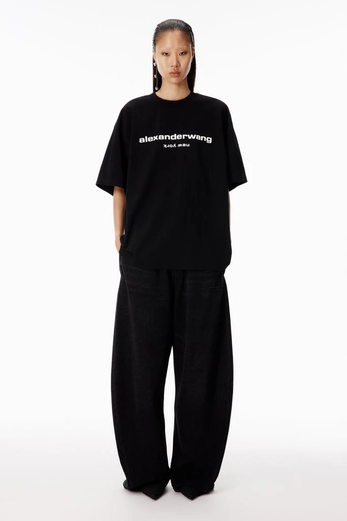 Alexander Wang Puff Logo Short Sleeve Tee 5