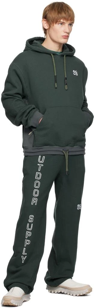 RCOS Green RC Outdoor Supply Logo Sweatpants 4