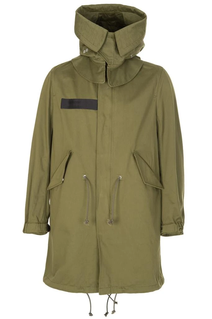 Givenchy Givenchy Printed Hooded Parka 1