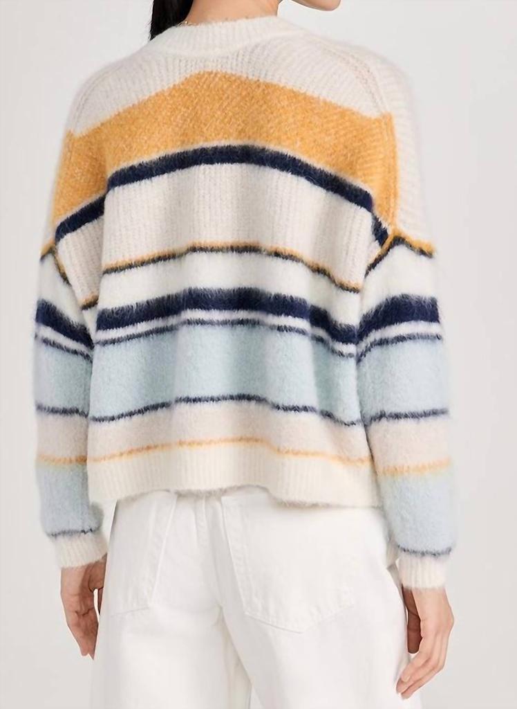ba&sh Ba&Sh - Bity V-neck Stripe Cardigan