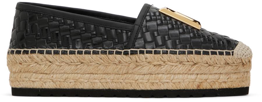Balmain Black Alex Espadrilles - Shoes - BeyondStyle