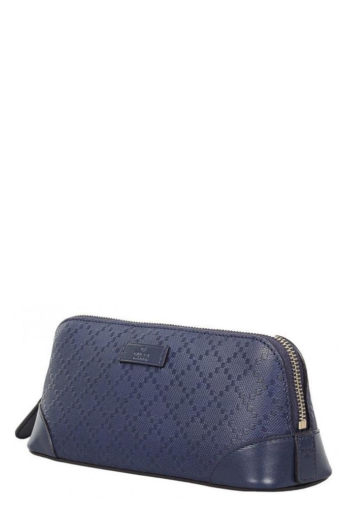 Gucci Gucci Embossed Logo Zipped Cosmetic Case