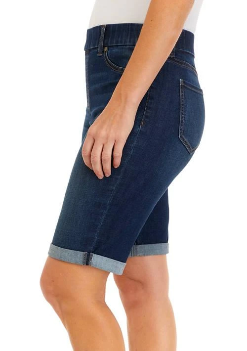 Kim Rogers® Rogers Womens Denim Bermuda Shorts 3