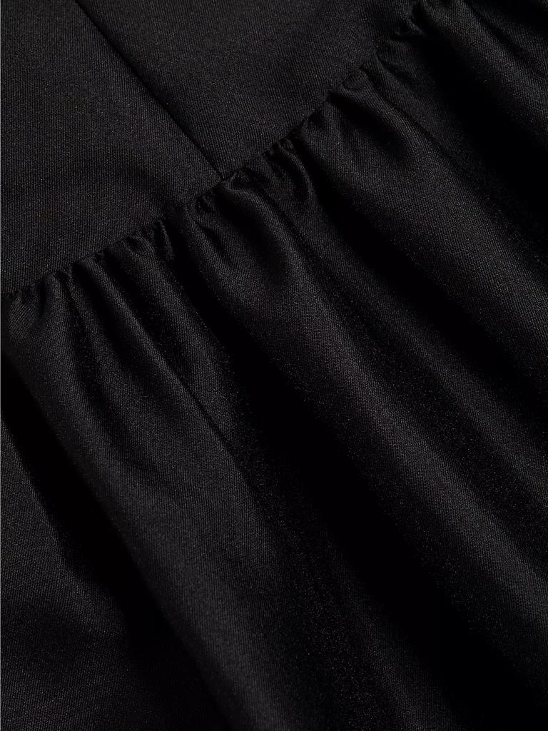 Self Portrait Taffeta Midi-Dress 7