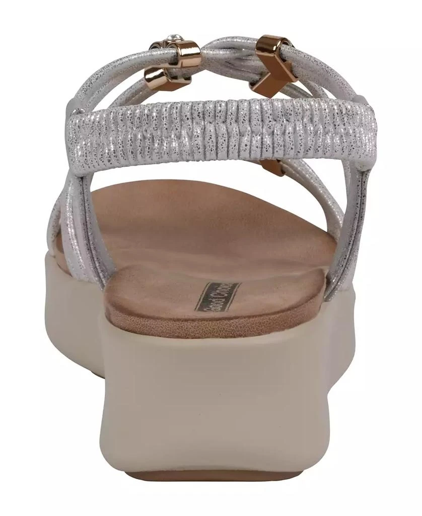 GC Shoes Women's Fran Strappy Wedge Sandals 3