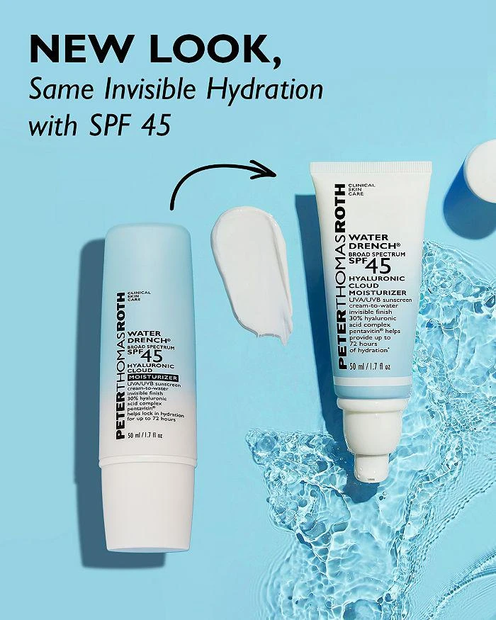 Peter Thomas Roth Water Drench® Broad Spectrum SPF 45 Hyaluronic Cloud Moisturizer 1.7 oz. 4