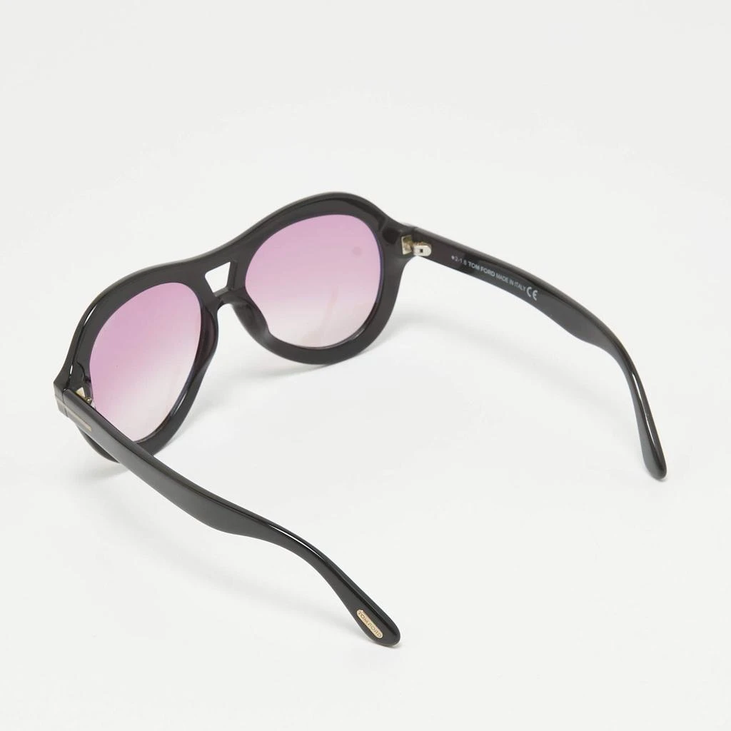 Tom Ford Tom Ford Pink Gradient  TF 514 Isla Oversized Sunglasses 3
