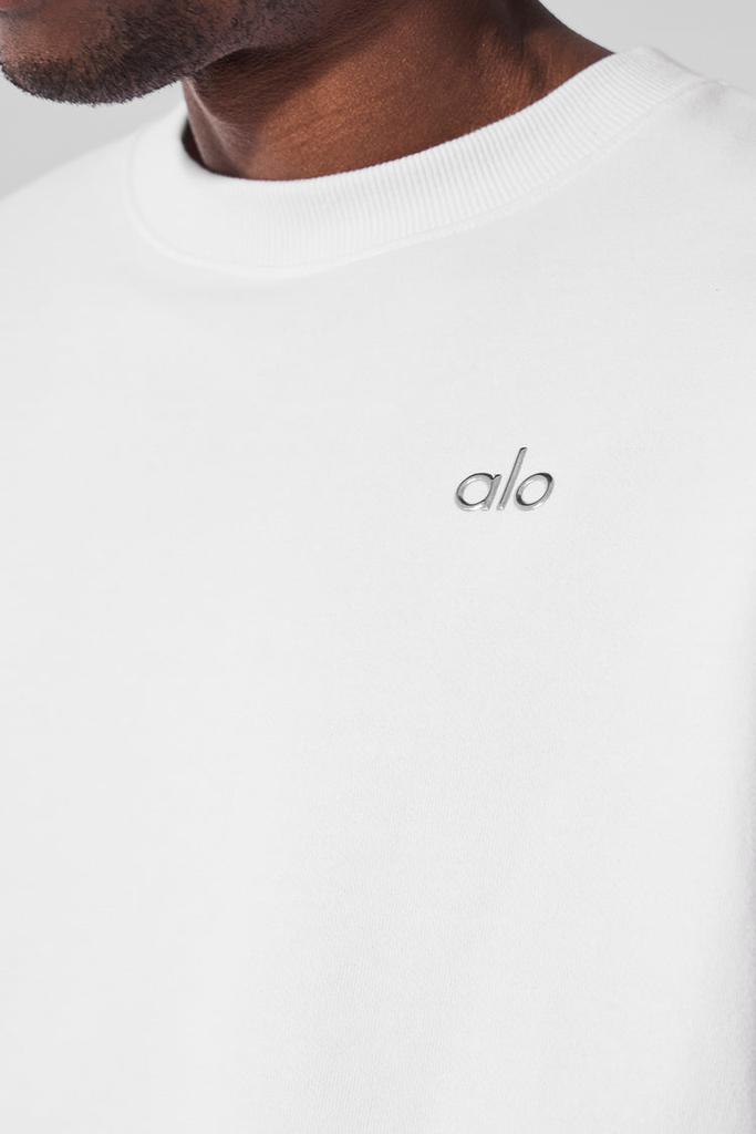 Alo Accolade Crew Neck Pullover - Brownstone