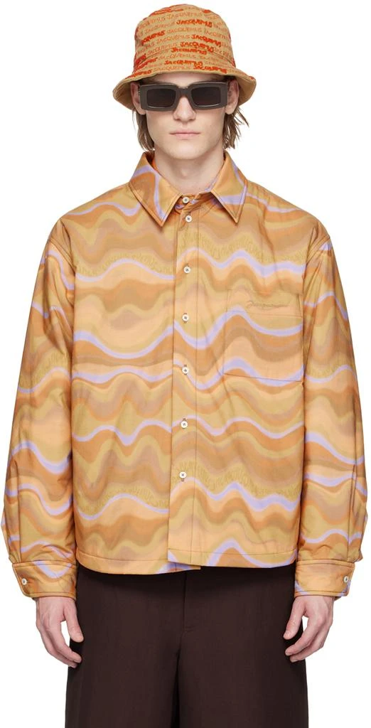 Jacquemus Orange Le Raphia 
La Chemise Boulanger
 Shirt