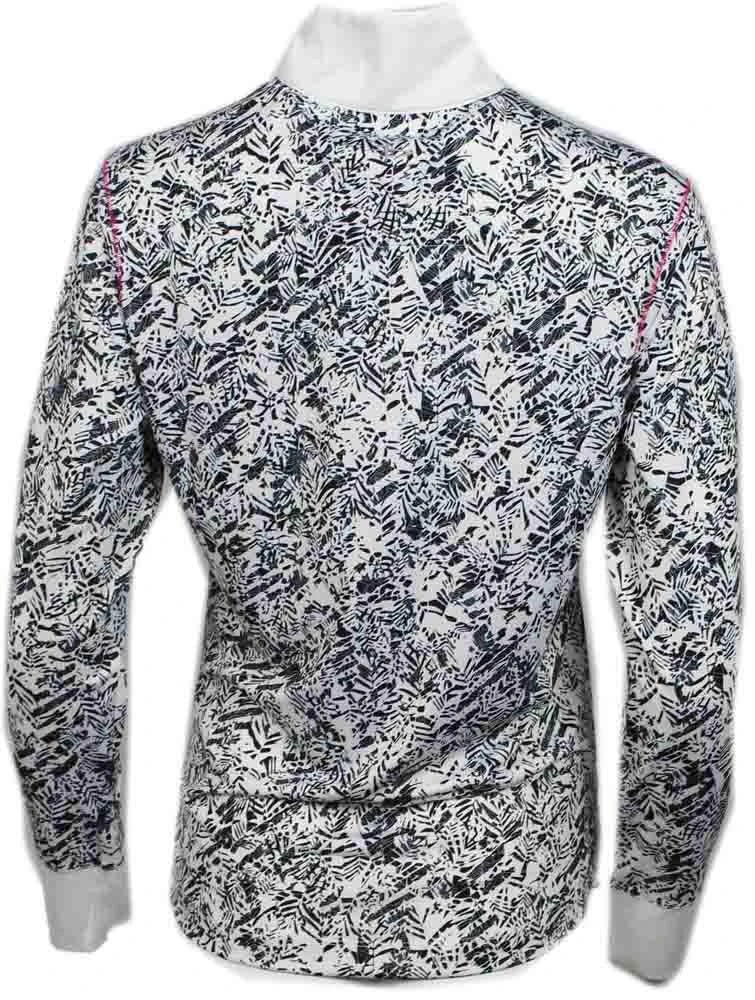 Page & Tuttle Ladderstitch Print Quarter Zip Jacket 2