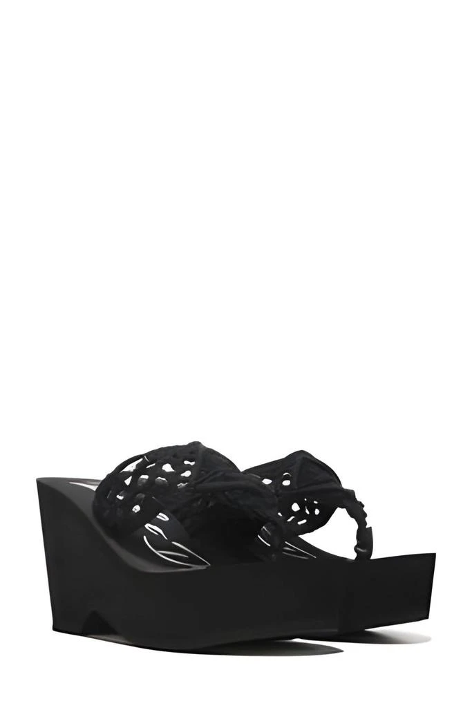Rocket Dog Helena Wedge Sandal In Black 1