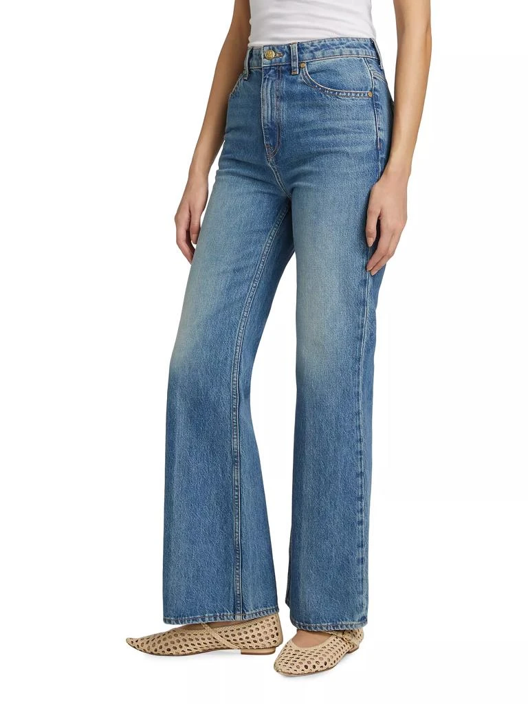 Ulla Johnson The Martine Flared Jeans 4