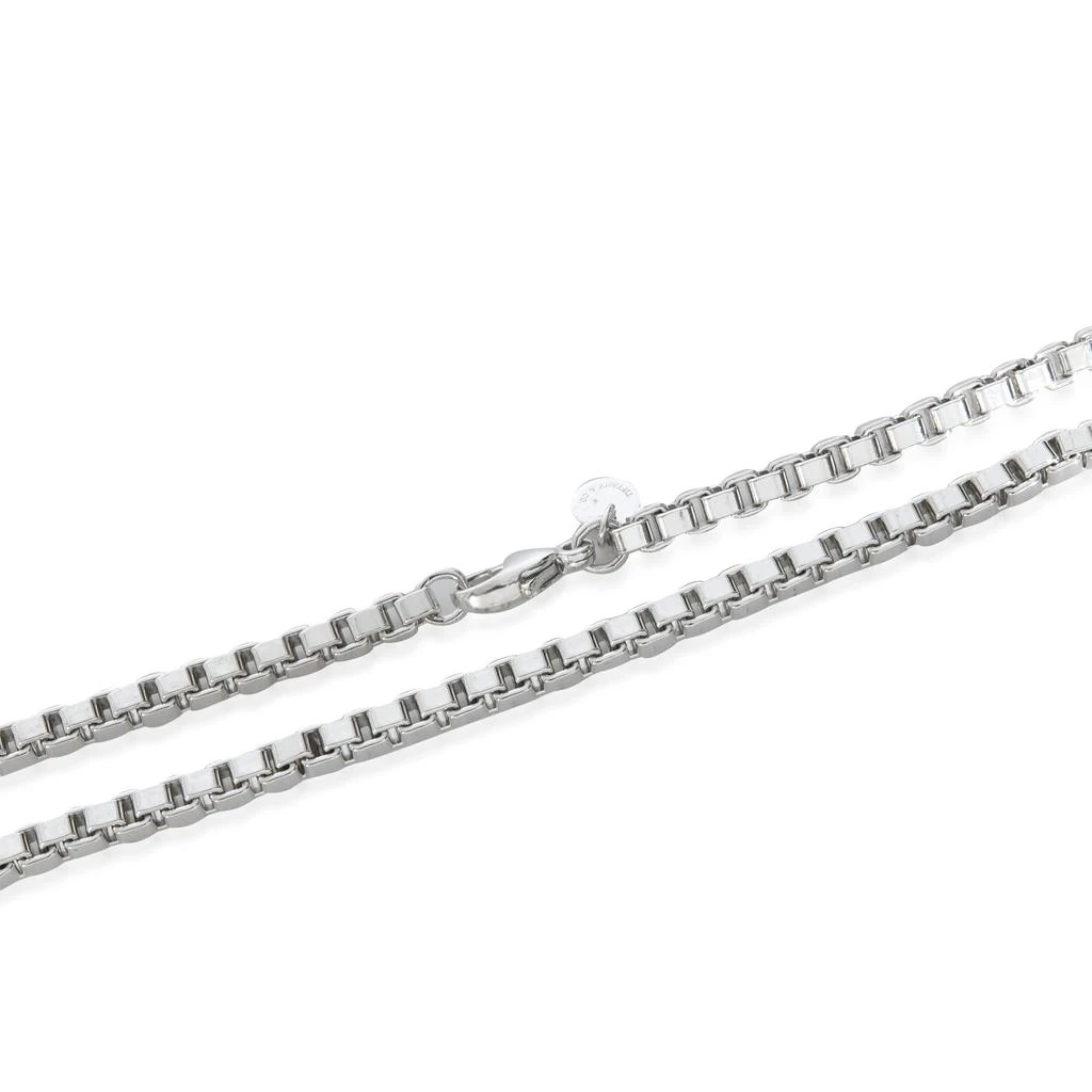 Tiffany & Co. . Sterling Silver  Venetian Link Necklace 3