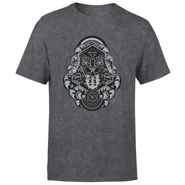 Original Hero Dungeons & Dragons Yuan Ti Unisex T-Shirt - Black Acid Wash 1