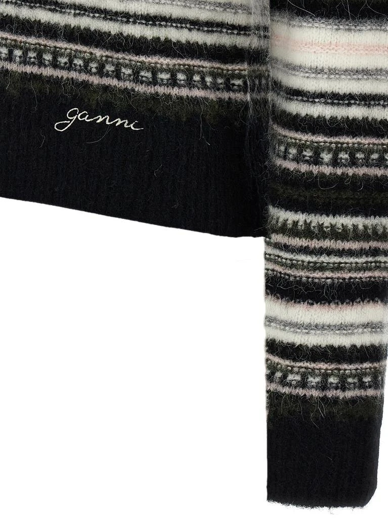 Ganni Ganni Striped Knit Jumper 4