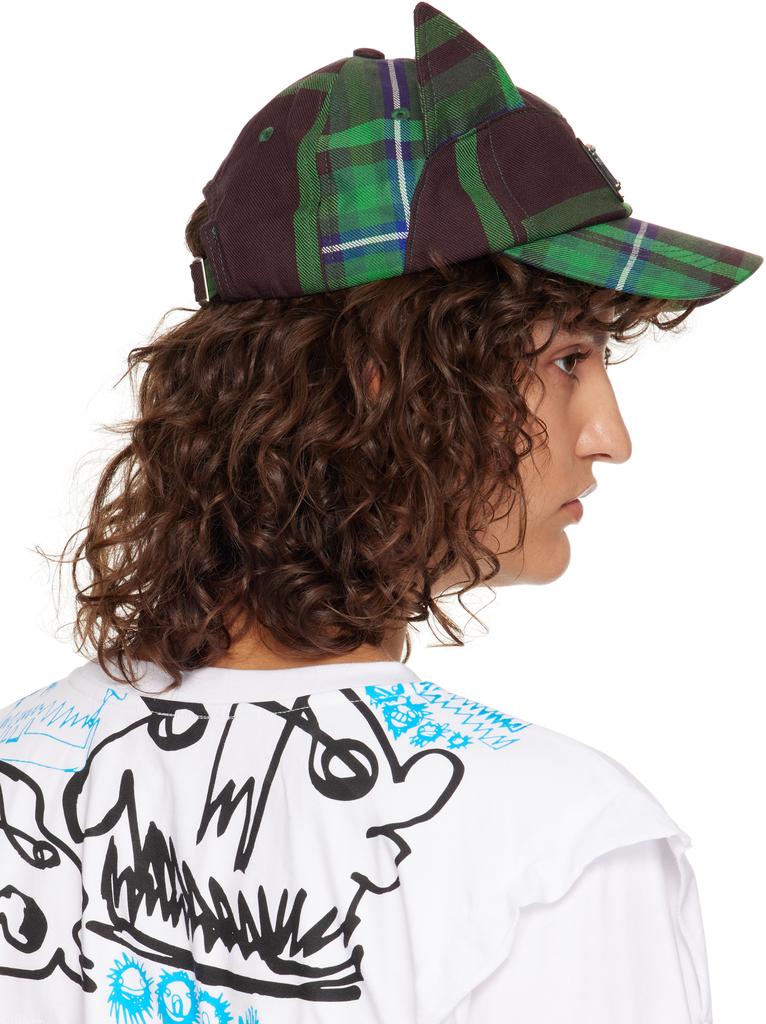 Charles Jeffrey Loverboy SSENSE Exclusive Green Ears Cap