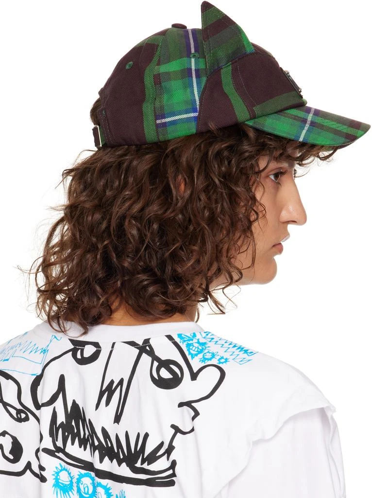 Charles Jeffrey Loverboy SSENSE Exclusive Green Ears Cap 3