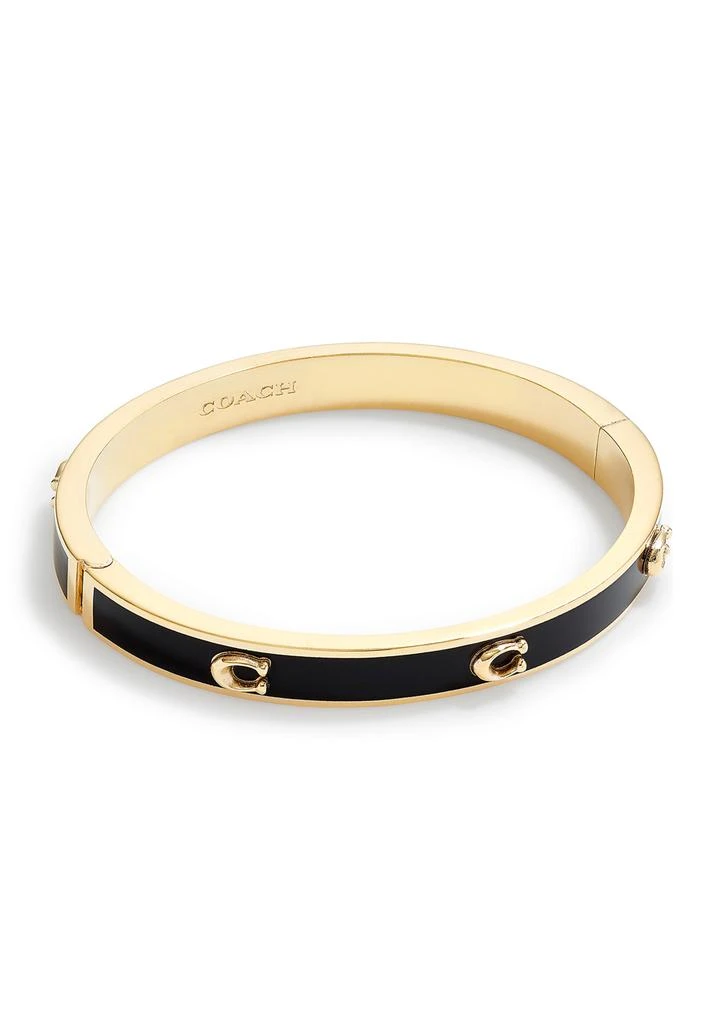 Coach Signature C Enamel Bangle Bracelet