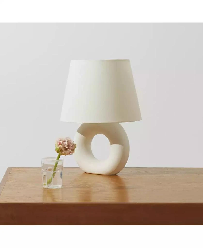 Brightech Chloe 15.5" Ceramic Contemporary LED Table Lamp 8