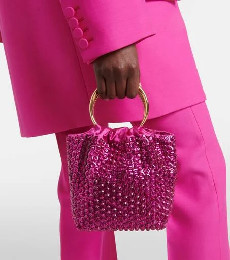 Valentino Carry Secrets Small embellished bucket bag 2