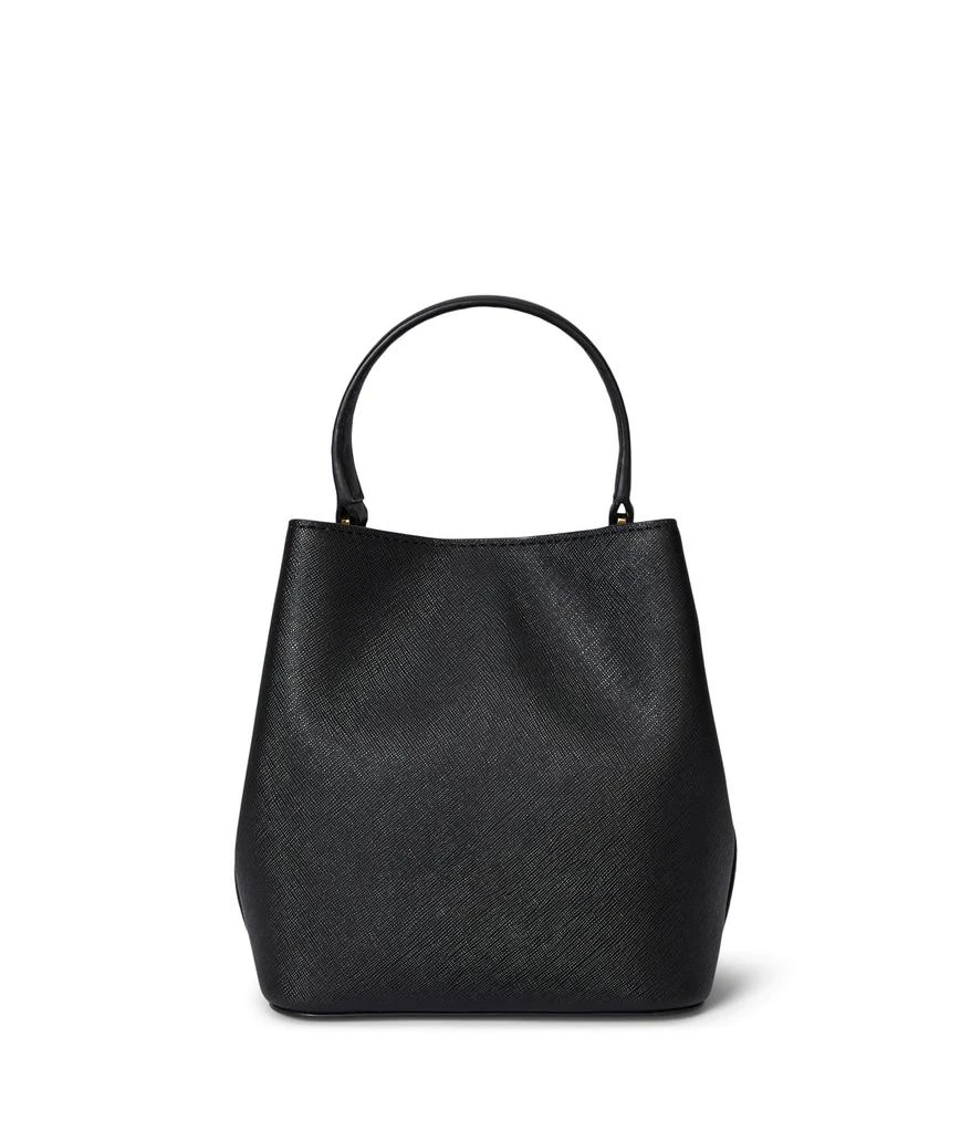 Ralph Lauren Crosshatch Small Reese Bucket Bag 2