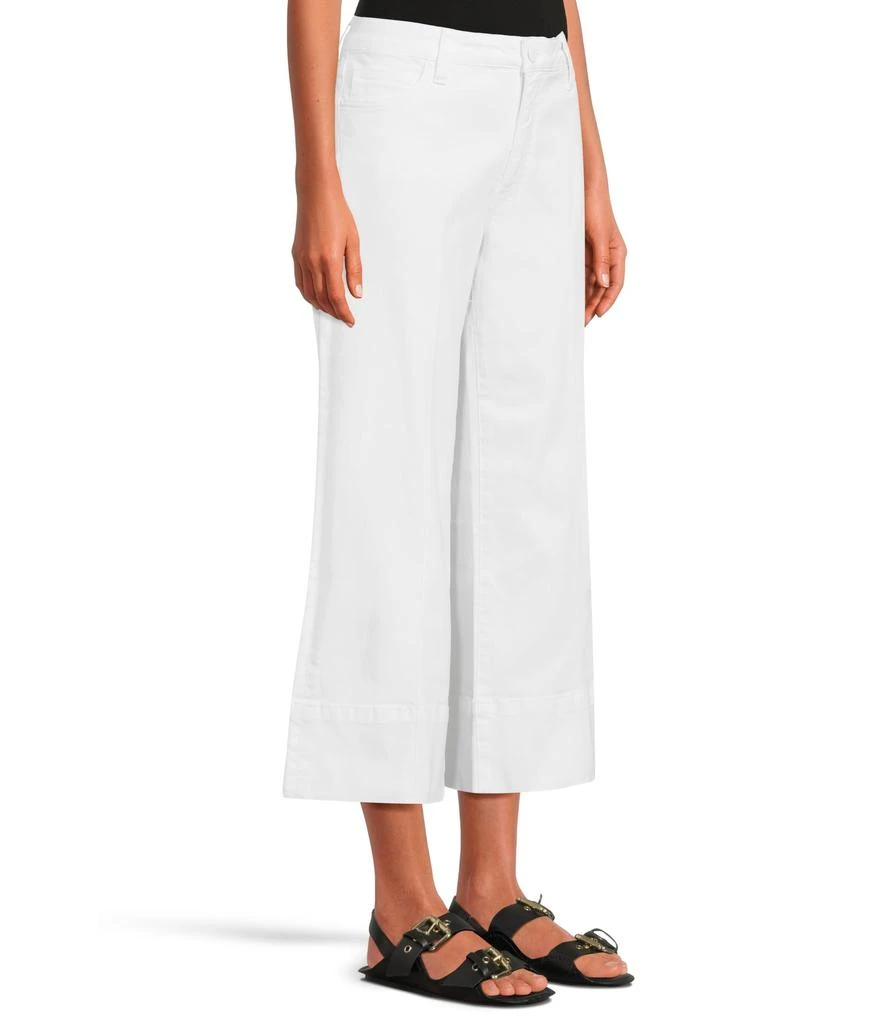 KUT from the Kloth Petite Meg High Rise Frt Pin Tuck Wide Hem Basic Bck 2
