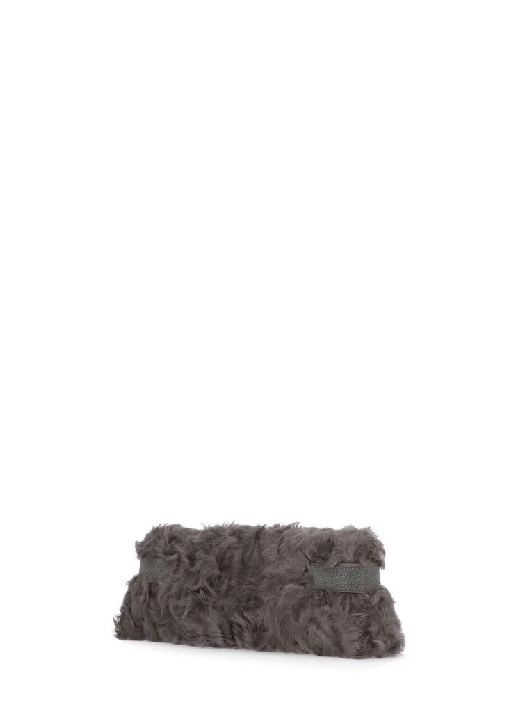 Brunello Cucinelli Brunello Cucinelli Monili Embellished Clutch Bag 2