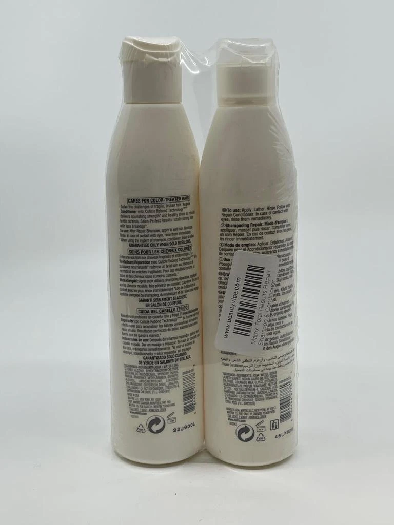 Matrix Total Results Heat Resist Shampoo & Conditioner All Hair Types 10.1 OZ Each 3