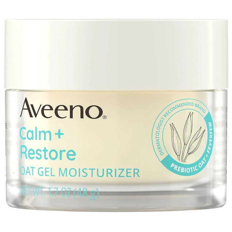 Aveeno Calm + Restore Oat Gel Face Moisturizer, Sensitive Skin 3