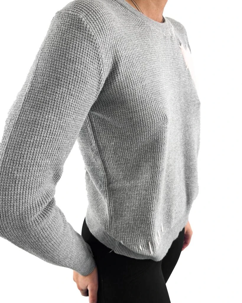 Red Haute Red Haute - Women's Distressed Heart Sweater 2