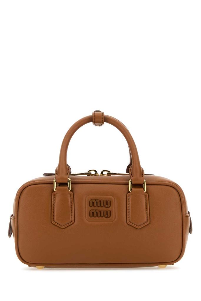 【SALE】 ◆MIUMIU◆ 24FW Arcadi Leather Tote Bagトートバッグ Miu Miu Arcadie Leather Tote Bag in red | RADPRESENT