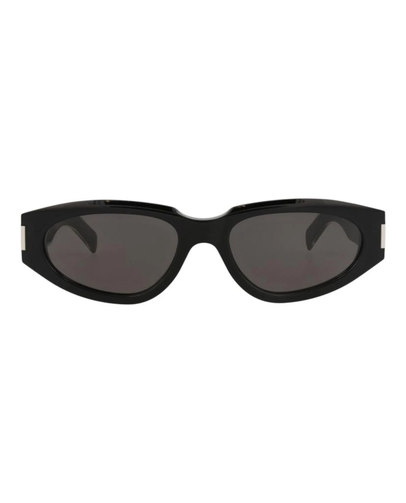Yves Saint Laurent Round-Frame Recycled Acetate Sunglasses 1
