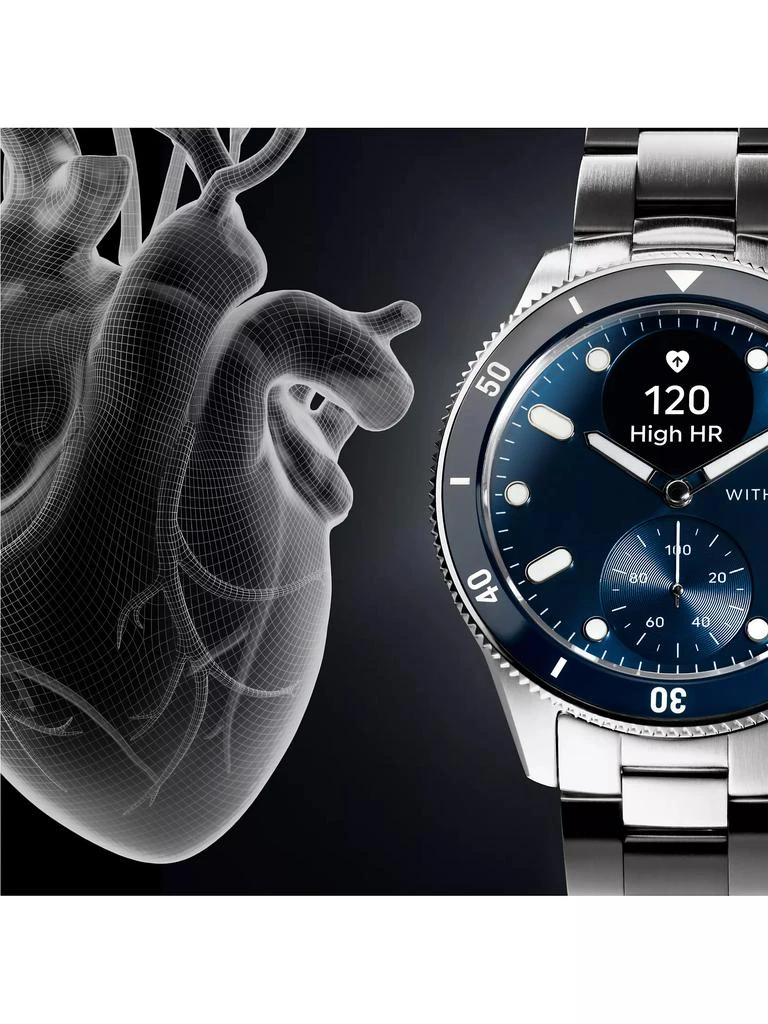 Withings Scanwatch Nova Premium Heart Health Hybrid Smartwatch - 42MM 6
