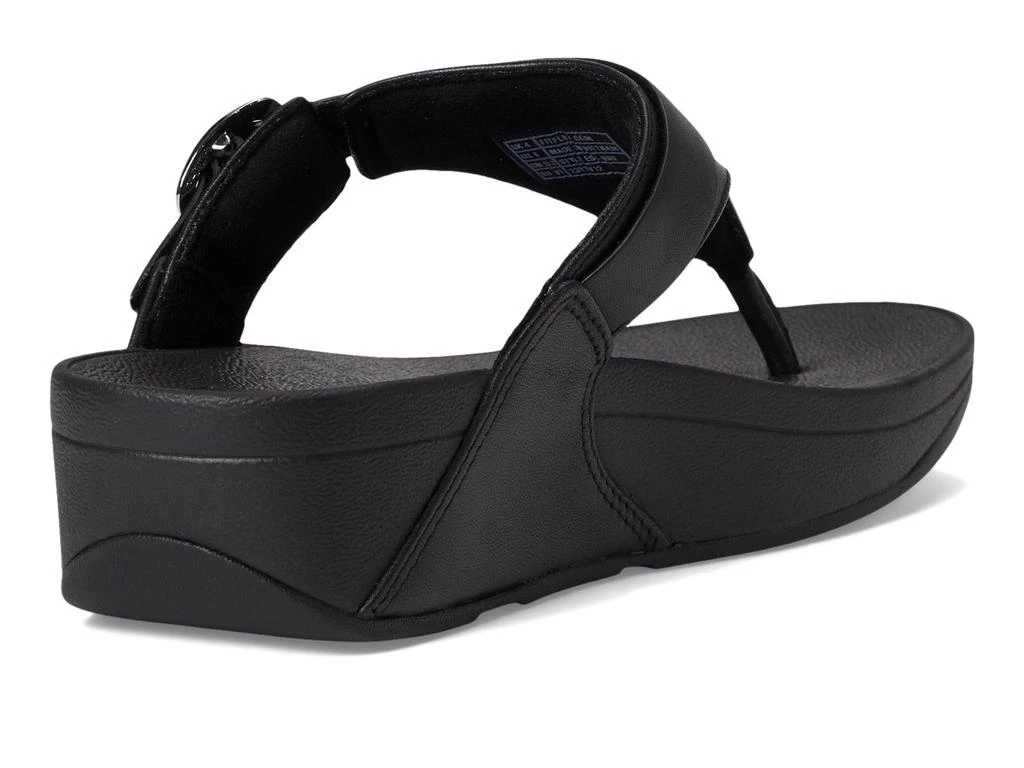 FitFlop Lulu Adjustable Leather Toe Post Sandals 5