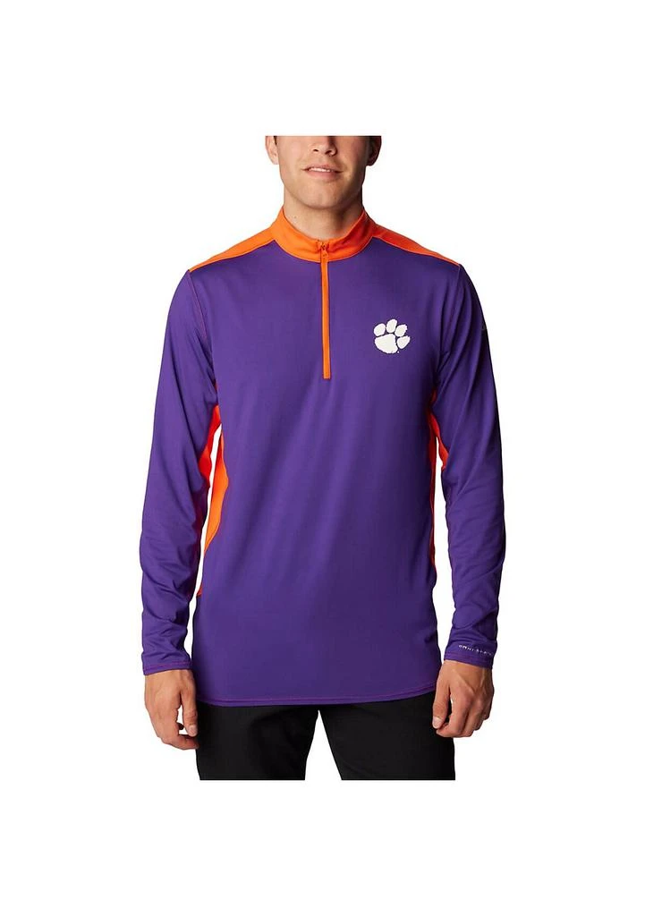 Columbia NCAA Clemson Tigers Tech Trail™ Omni-Shade Quarter-Zip Top