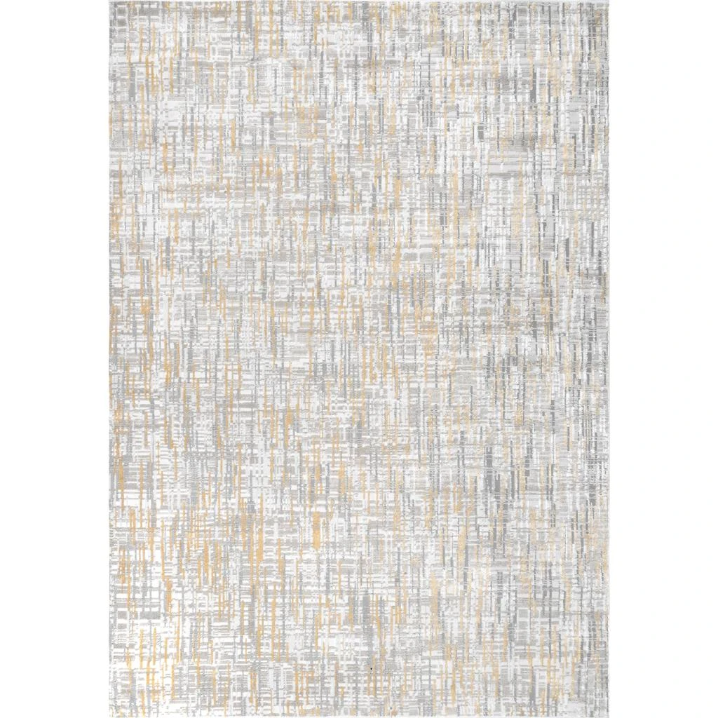 nuLOOM Emersyn Contemporary Textured Abstract Crosshatch Area Rug 2