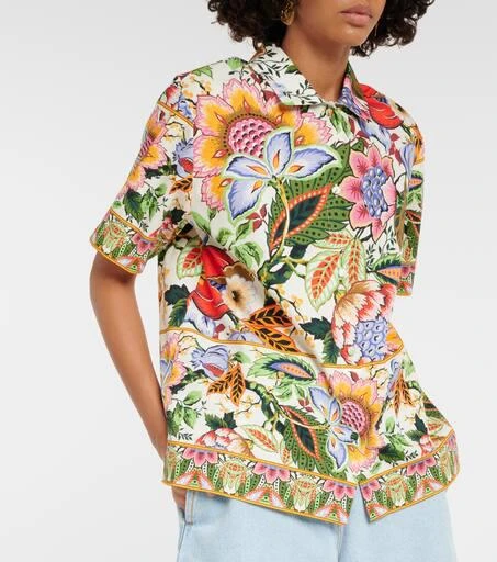 ETRO Floral cotton shirt 6
