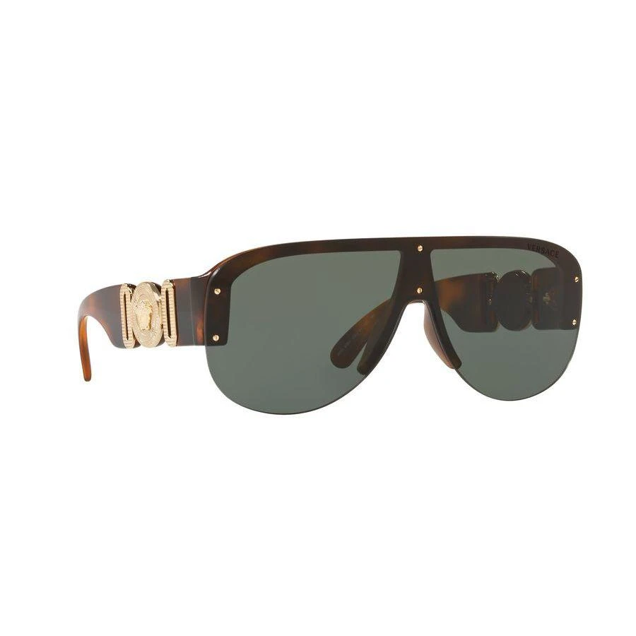 Versace Dark Green Shield Men's Sunglasses VE4391 531771 48 1