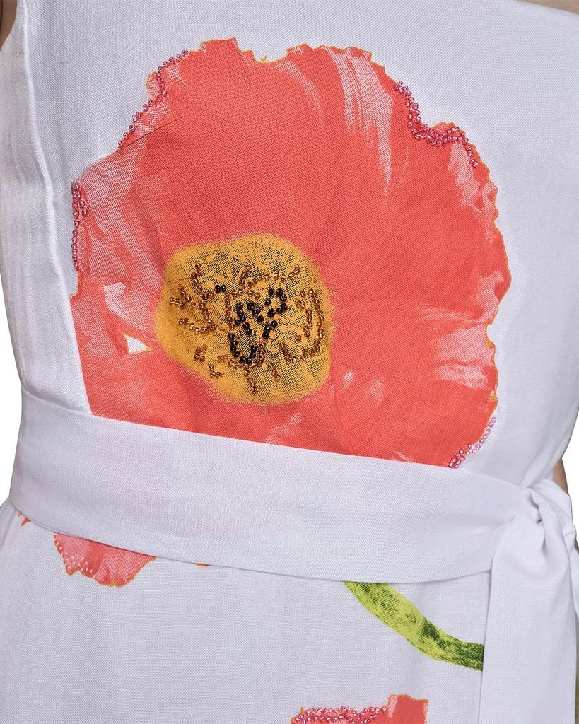 Karl Lagerfeld Paris Placed Floral Print Dress 5