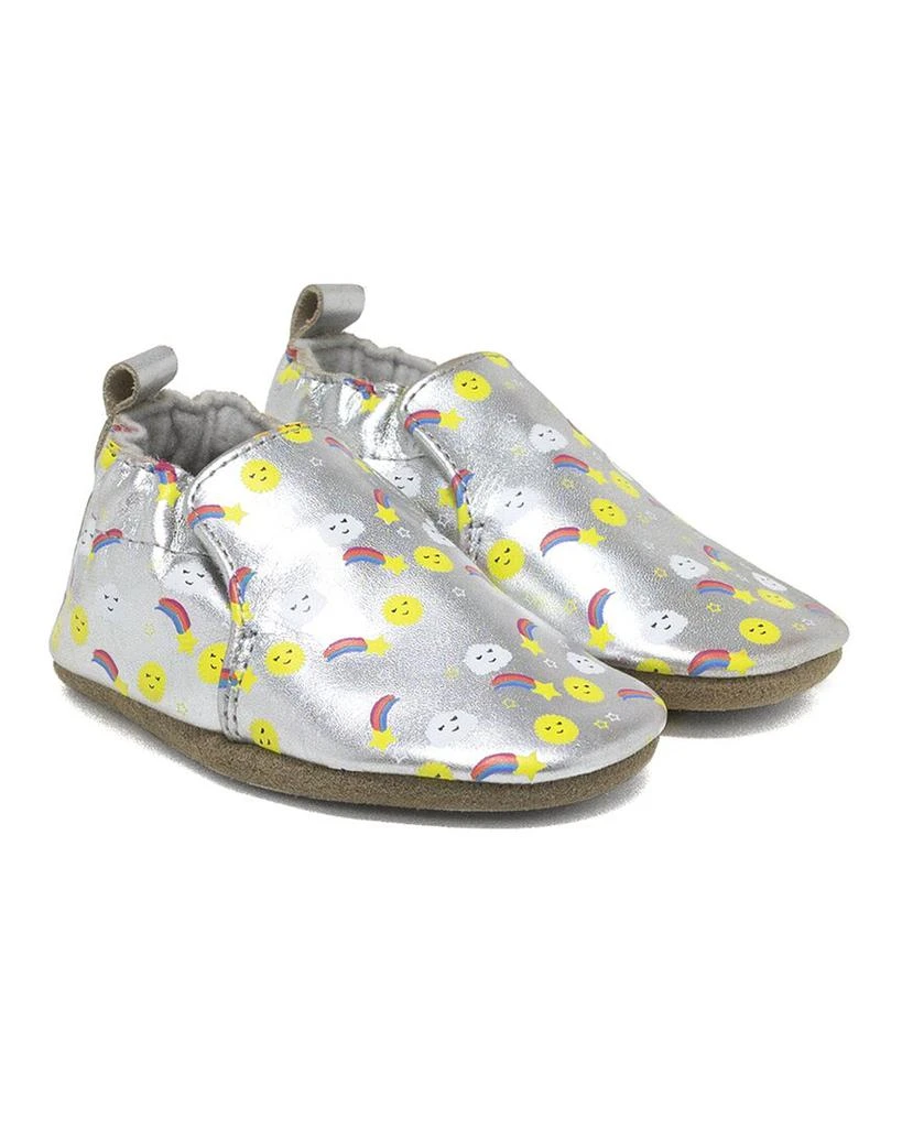 Robeez Sun Rain Cloud Suede Soft Sole 1