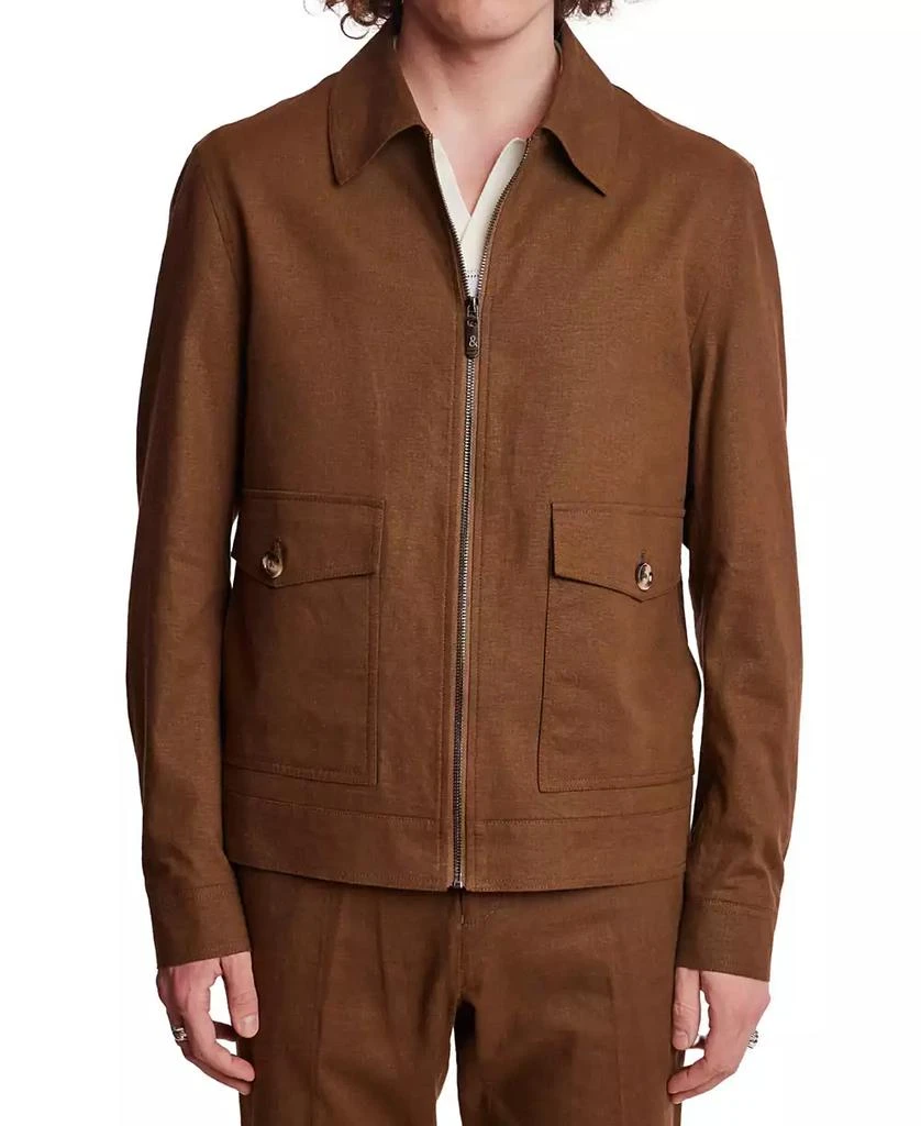 Paisley & Gray Men's Zip-Front Bomber Jacket 1