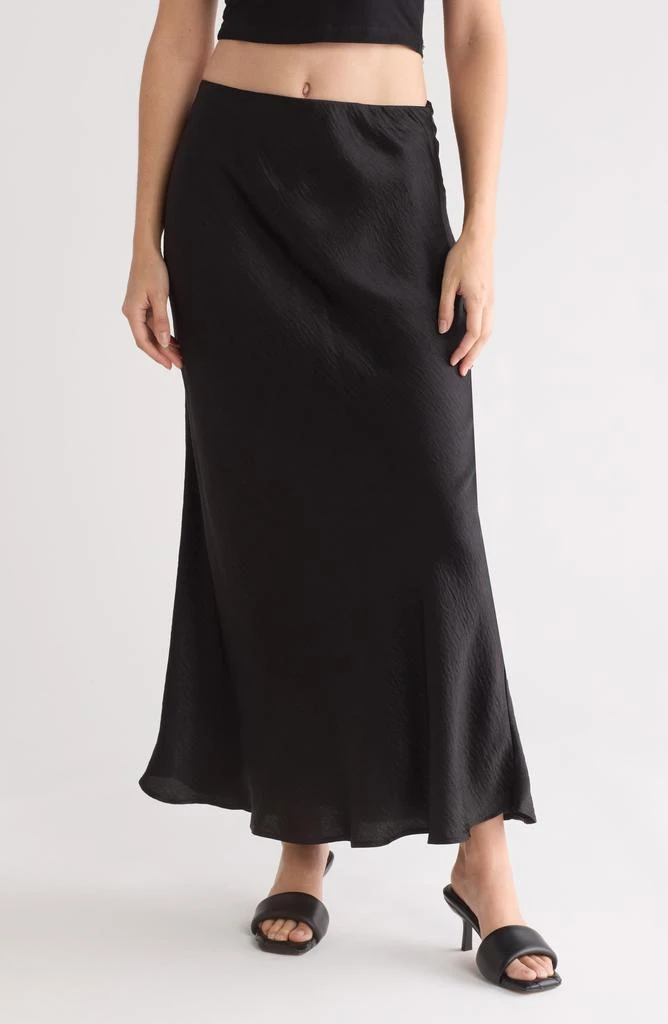 Steve Madden Satin Trumpet Skirt 1